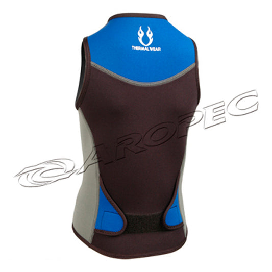 Chaleco Neopreno 2mm Natación Aropec Niño 10 Negro
