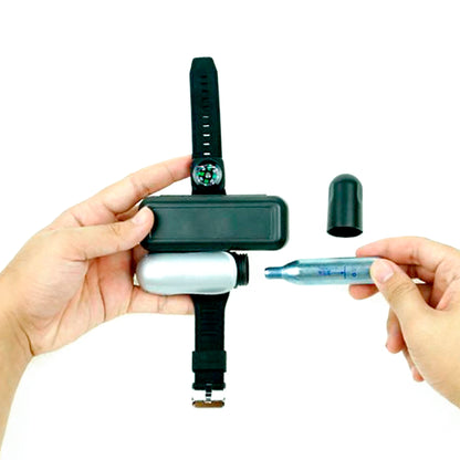 Boya Pulsera Salvavidas Inflable Co2 Con Brújula