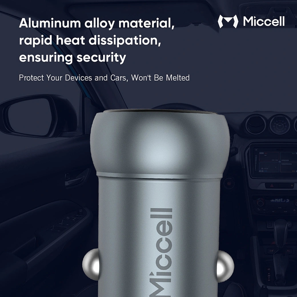 Cargador FREECELL C47 USB + Tipo C 30W 3.0A