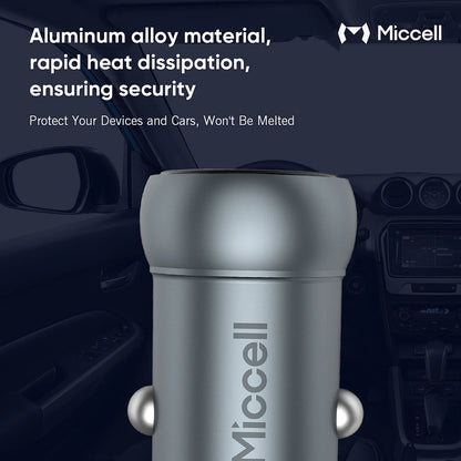 Cargador FREECELL C47 USB + Tipo C 30W 3.0A