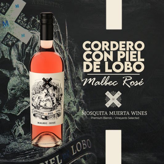 Vino Cordero con piel de Lobo Malbec Rosé 750cc