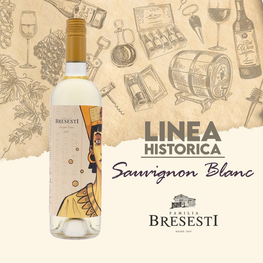Vino Línea Histórica Bresesti Sauvignon Blanc 750cc