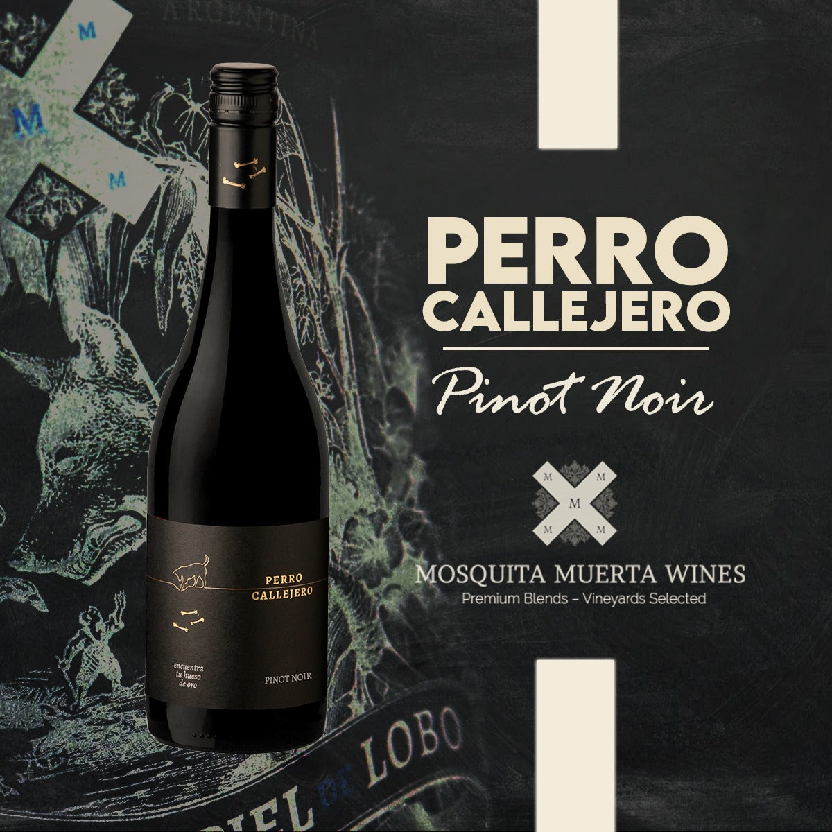 Vino Perro Callejero Pinot Noir 750cc