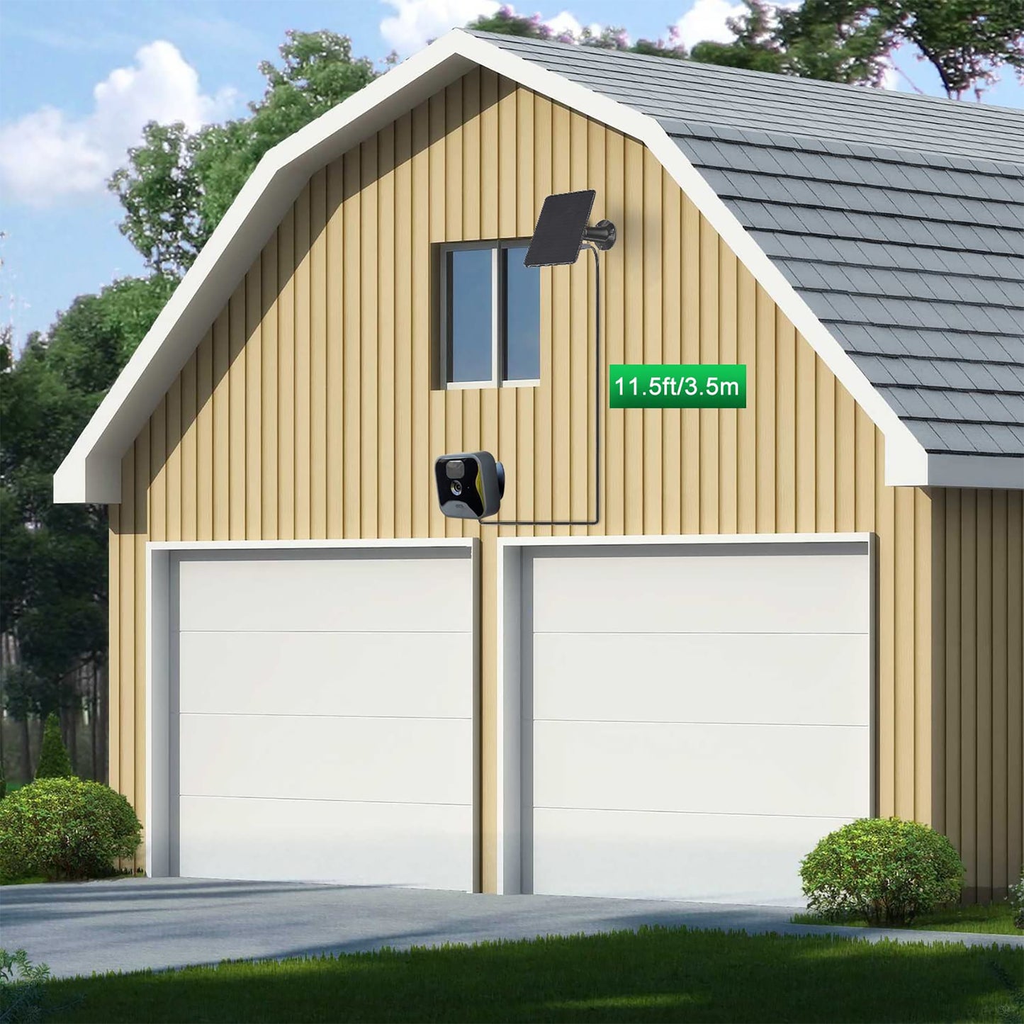 Panel Solar Para Blink Outdoor 4/3 Y Similares Uyodm IP66