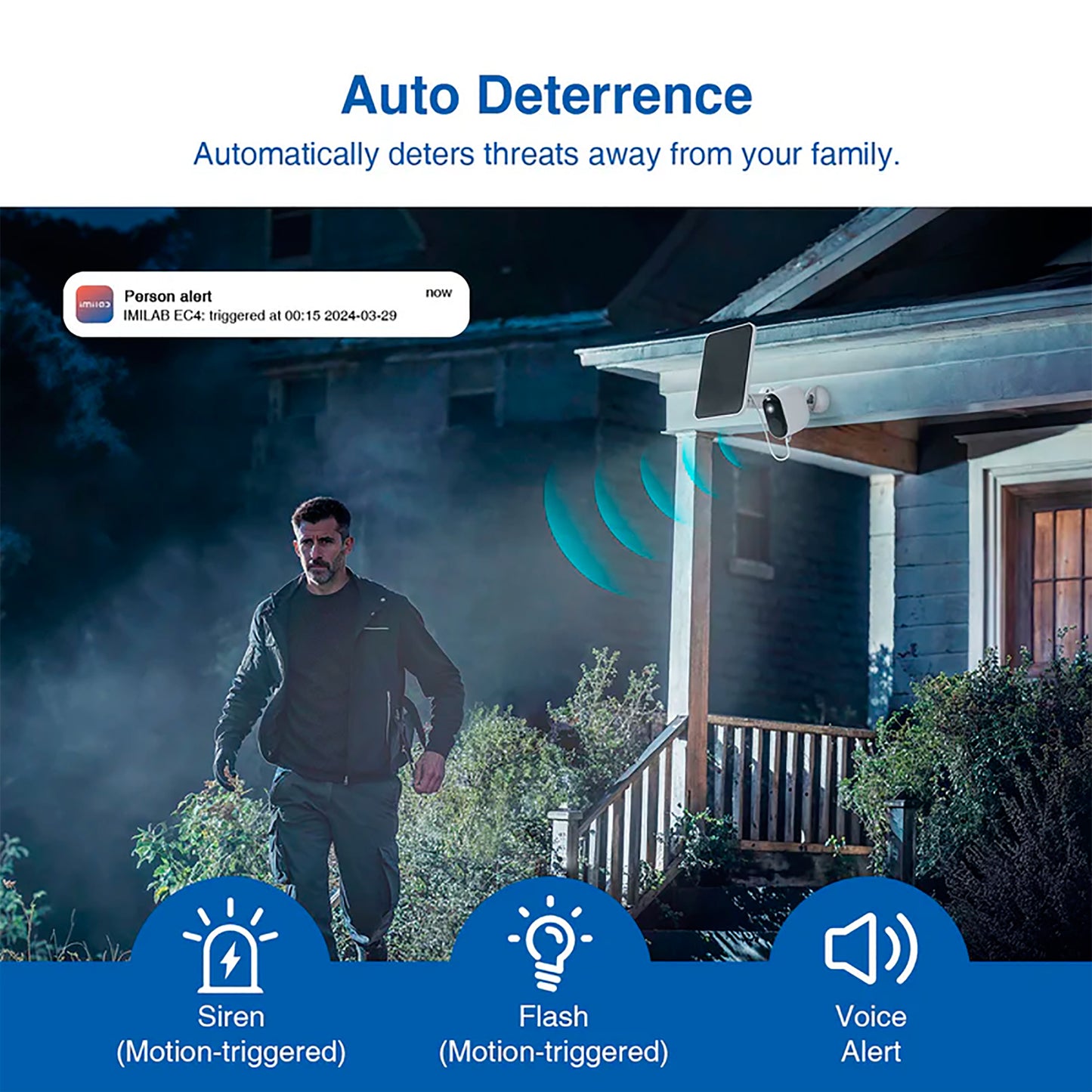 Cámara Inalámbrica Xiaomi Imilab Ec4 Día Noche Ip66 2,5K