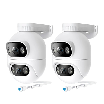 Cámara Cableada Xiaomi Imilab Ec6 Dual Día Noche Ip65 2K+2K