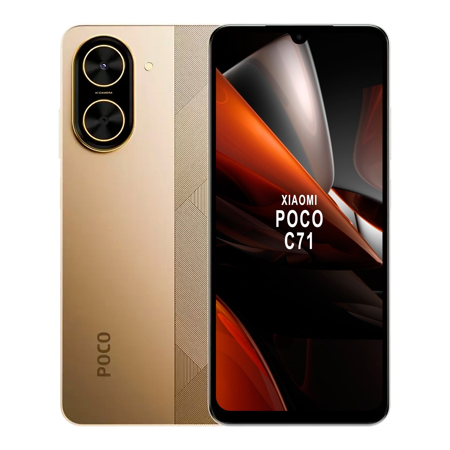 Xiaomi Poco C71 6,88'' 4G 4gb 128gb Dual Cam 32mp Dorado