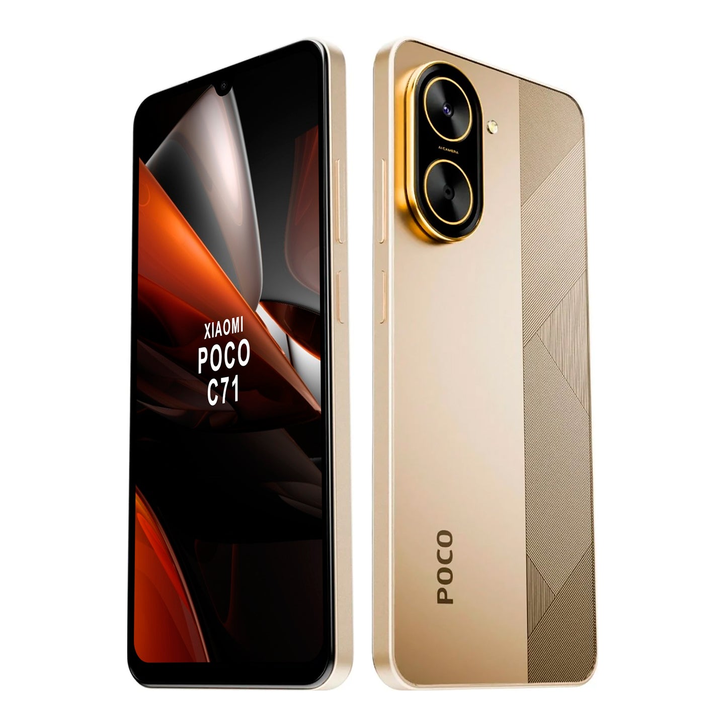 Xiaomi Poco C71 6,88'' 4G 4gb 128gb Dual Cam 32mp Dorado