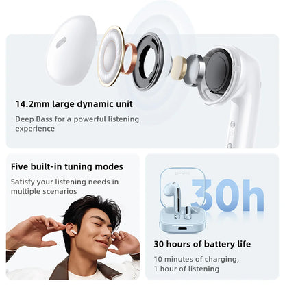 Auriculares Inalámbricos Bt Xiaomi Redmi Buds 6 Active 14,2mm