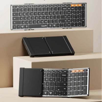 Teclado Retroiluminado Plegable Bluetooth ProtoArc Xk01-plus