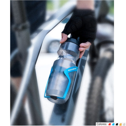 Portacaramañola De Aluminio Rockbros Plateada