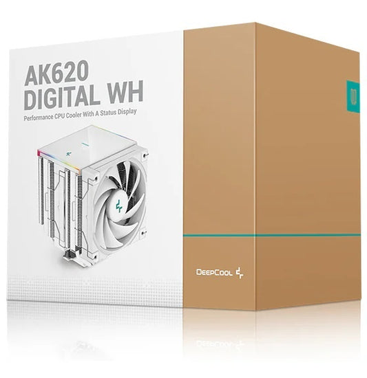 Cooler DeepCool AK620 Digital SE blanco ARGB