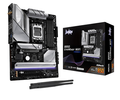 Mother Asrock B850 Livemixer AM5 Wi-Fi 7