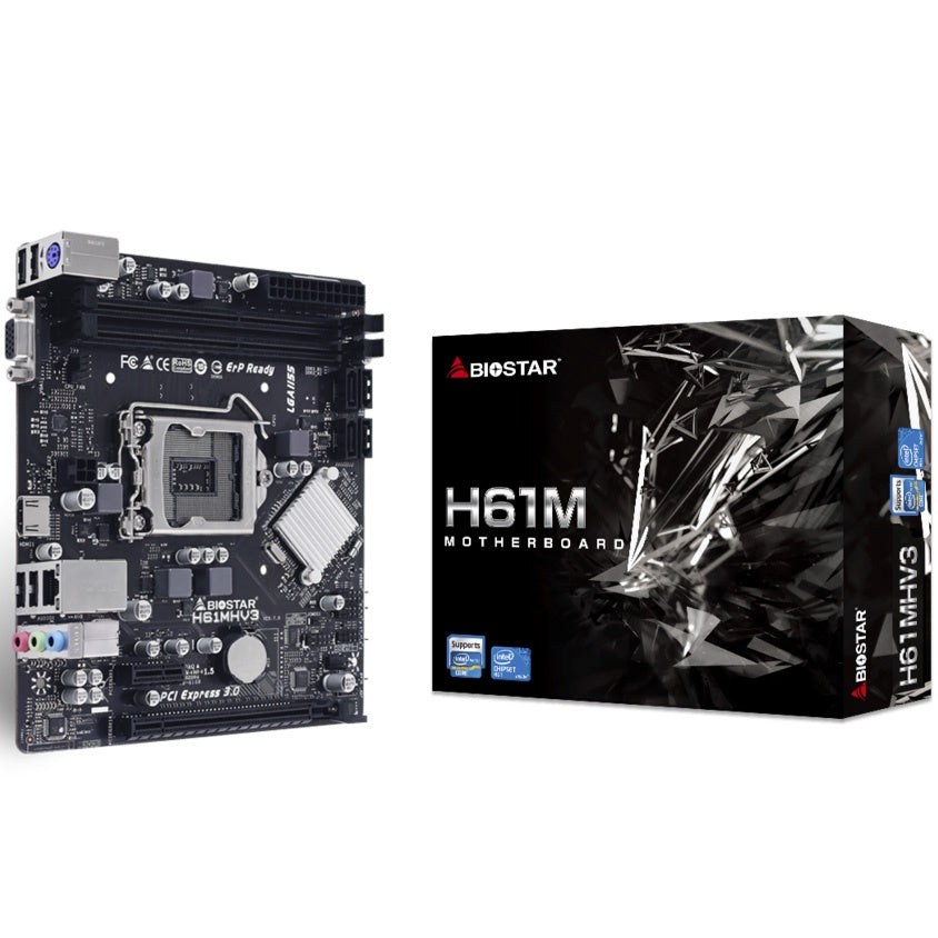 Motherboard Biostar H61MHV3 LGA 1155 DDR3 Micro-ATX