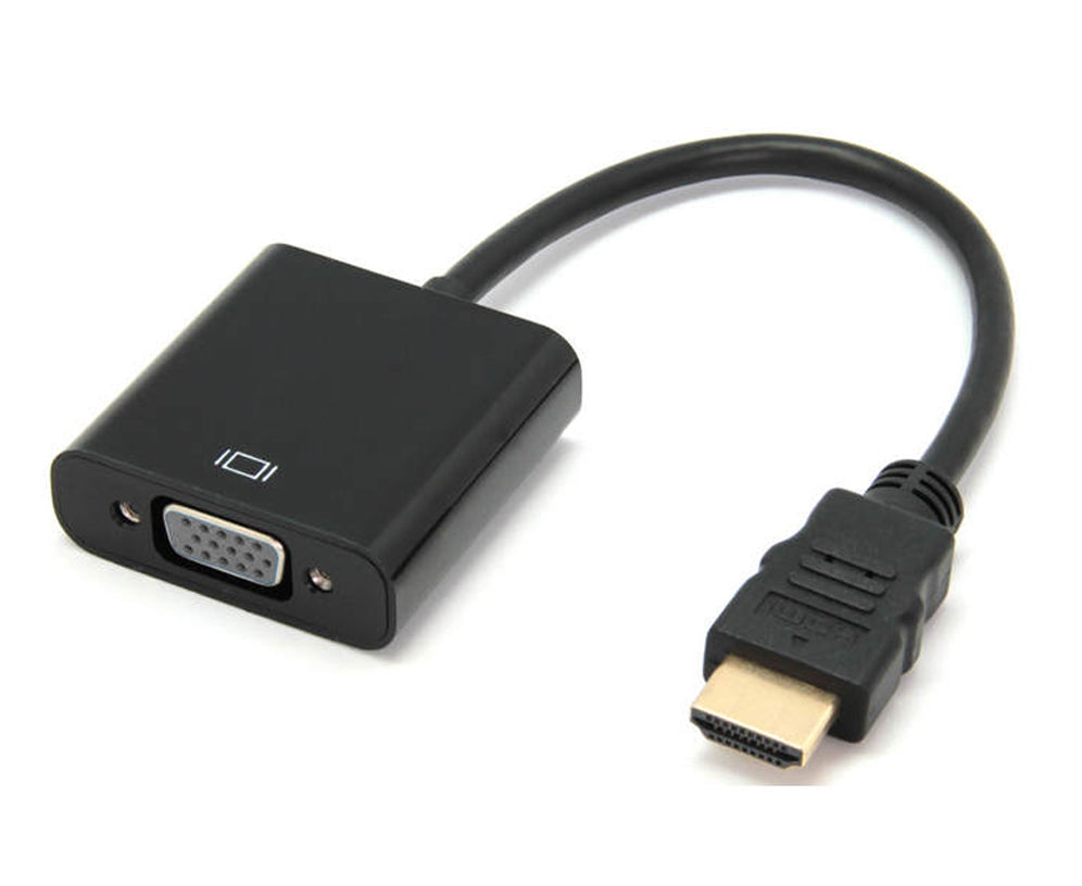 Adaptador HDMI (m) a VGA (h) con cable de audio