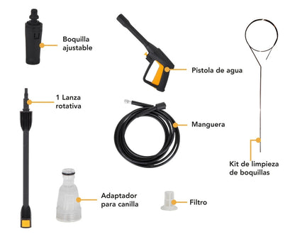 Hidrolavadora Kingsman Port 1600w