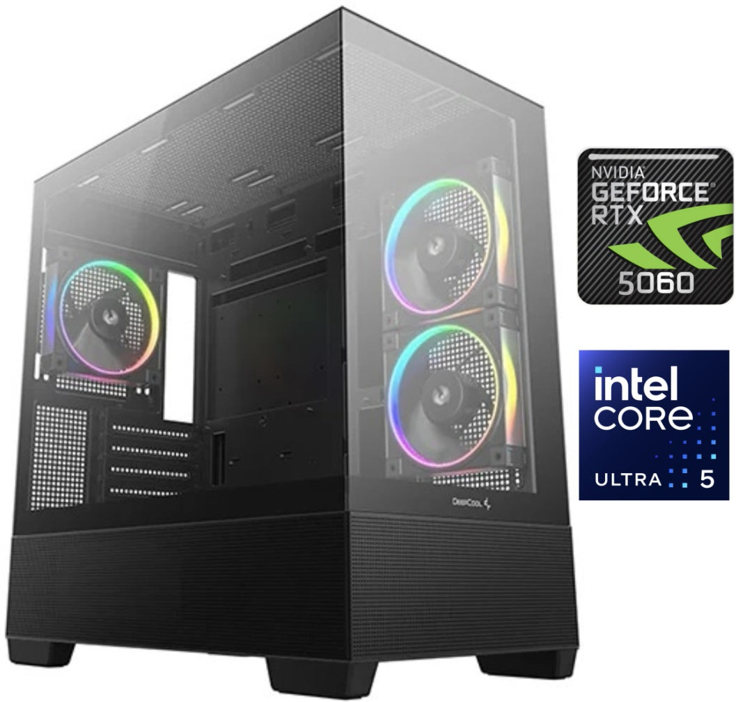 Equipo Gamer Core Ultra 5 245KF, 16GB, 1TB, RTX 5060 8GB