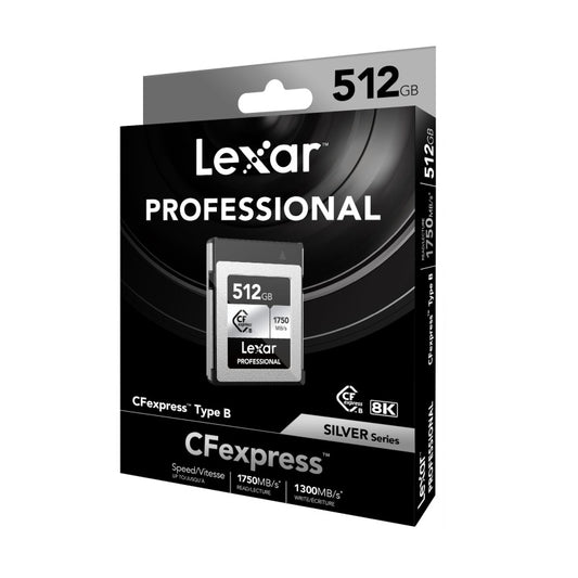 Memoria CFexpress Lexar Pro 512GB Tipo B Silver Series