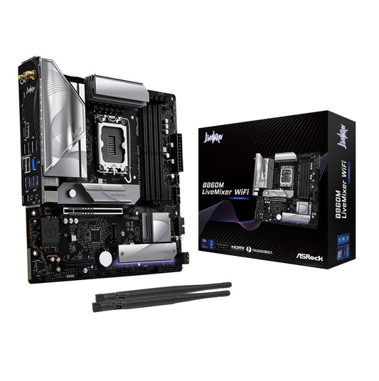 Mother Asrock B860 LiveMixer LGA 1851 WiFi 6