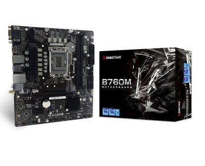 Mother Biostar B760MX2-E D4 LGA 1700