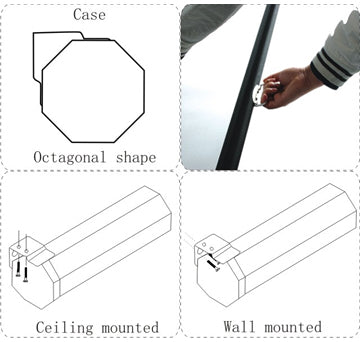 Pantalla para proyector 120'' 16:9