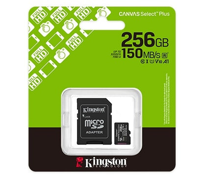 Memoria MicroSD Kingston Select Plus 256GB clase 10