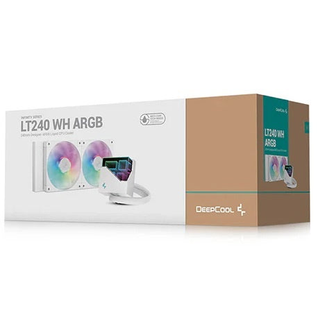 Cooler Liquido DeepCool LT360 ARGB blanco