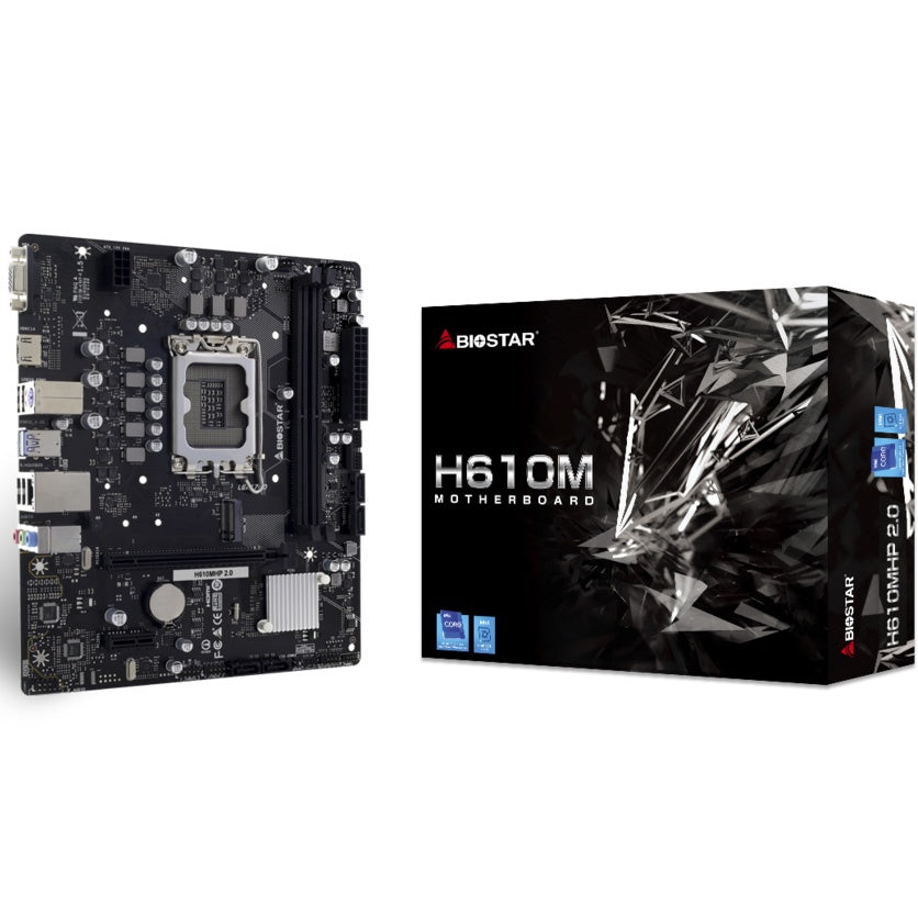 Motherboard BioStar H610MHP 2.0 LGA 1700 DDR4 Micro-ATX