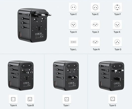Cargador / Adaptador Universal Unitek 65W