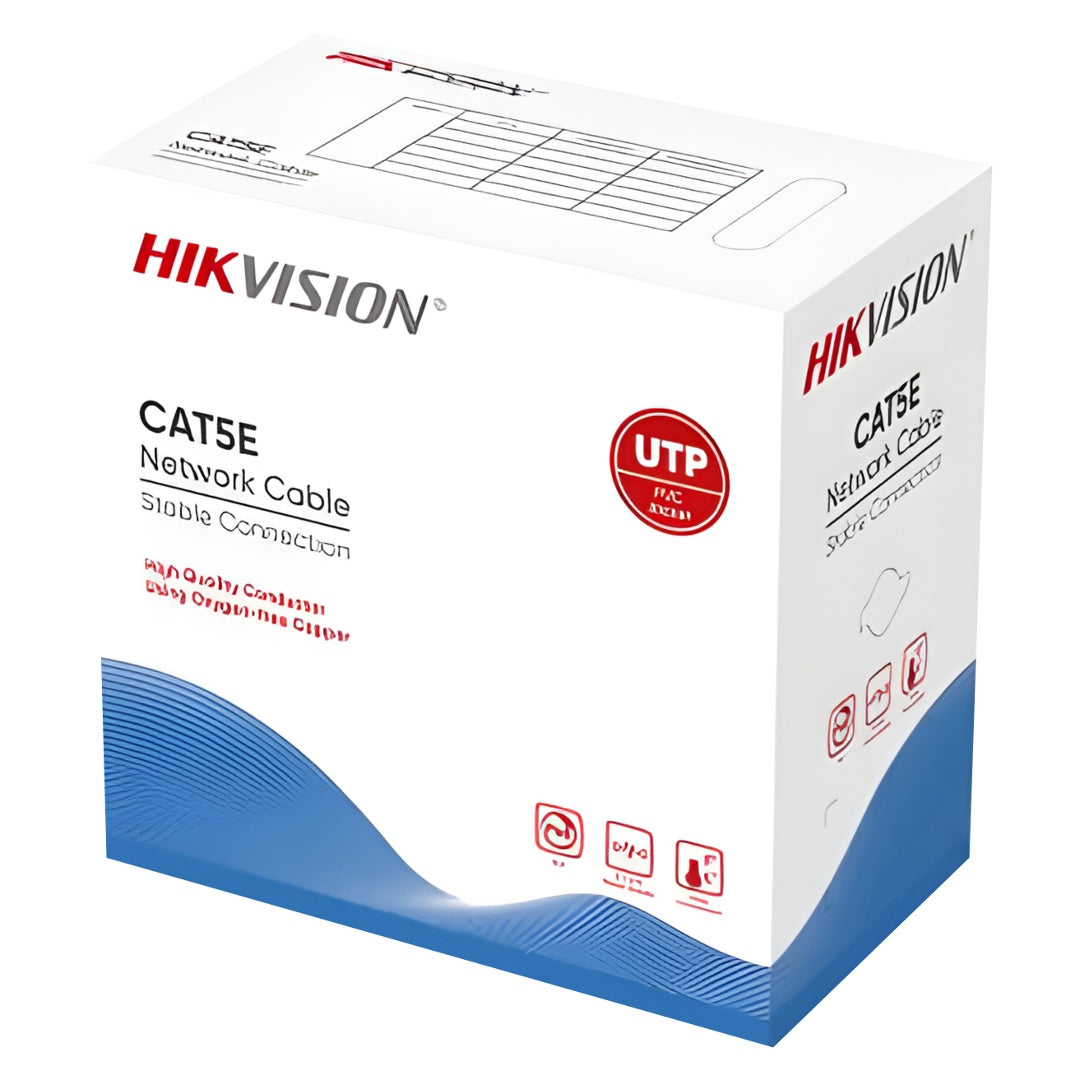 Cable UTP Interior Hikvision Cat5E 305m - cobre