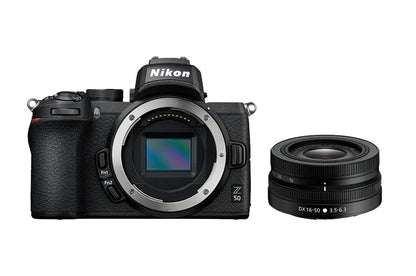 Camara Nikon Z50 II Mirrorless + lente 16-50mm