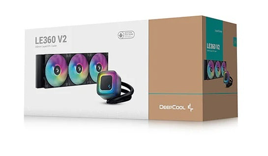 Cooler liquido DeepCool LE360 V2 RGB Negro