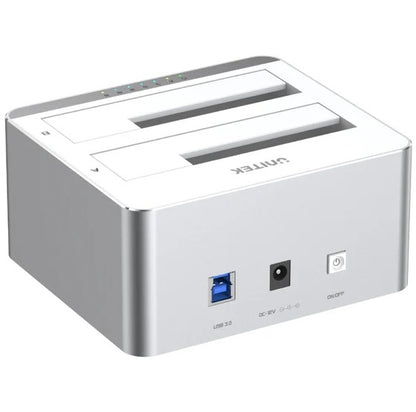 Dock Station Unitek doble bahía para Discos 2.5" y 3.5" SATA 6
