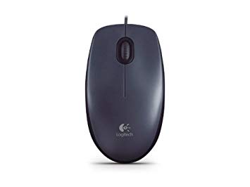 Mouse Logitech M90 óptico negro