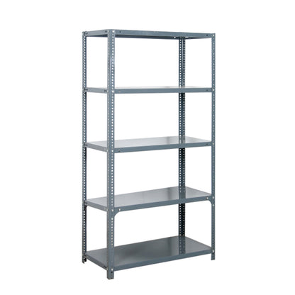 Estantería metálica de 5 estantes 120x30x200