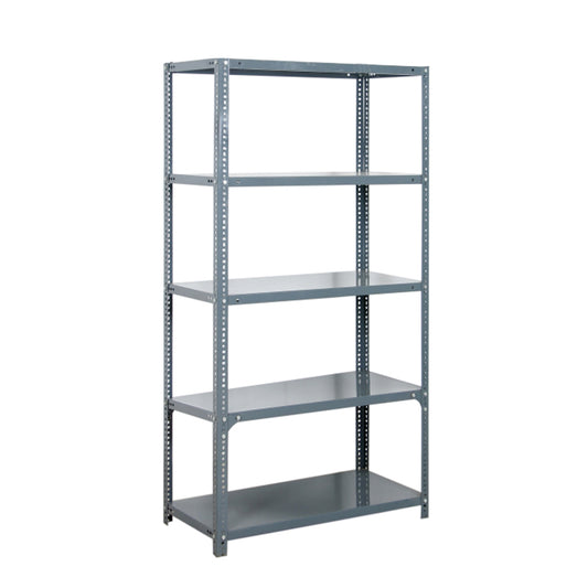 Estantería metálica de 5 estantes 120x30x200