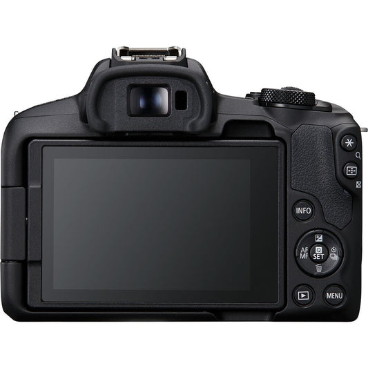 Camara Canon R50 Mirrorless lente 15-45mm