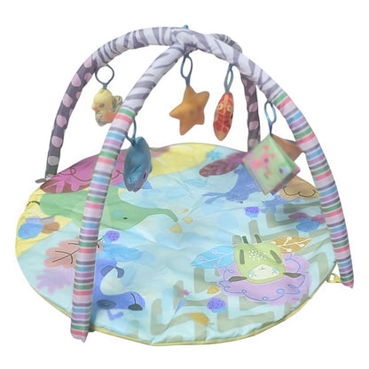 Gimnasio para bebe redondo Tinok Celeste
