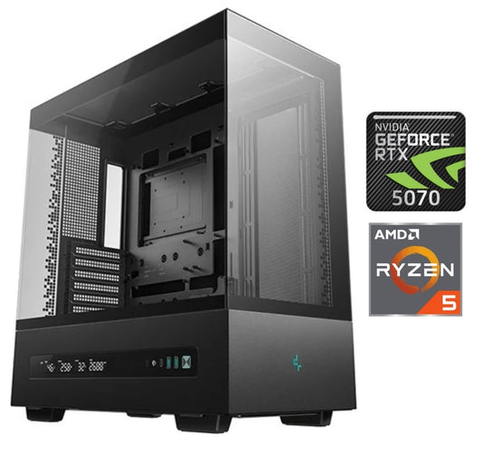 Equipo Gamer Ryzen 5 7600X, 16GB, 1TB NVMe, RTX 5070 12GB