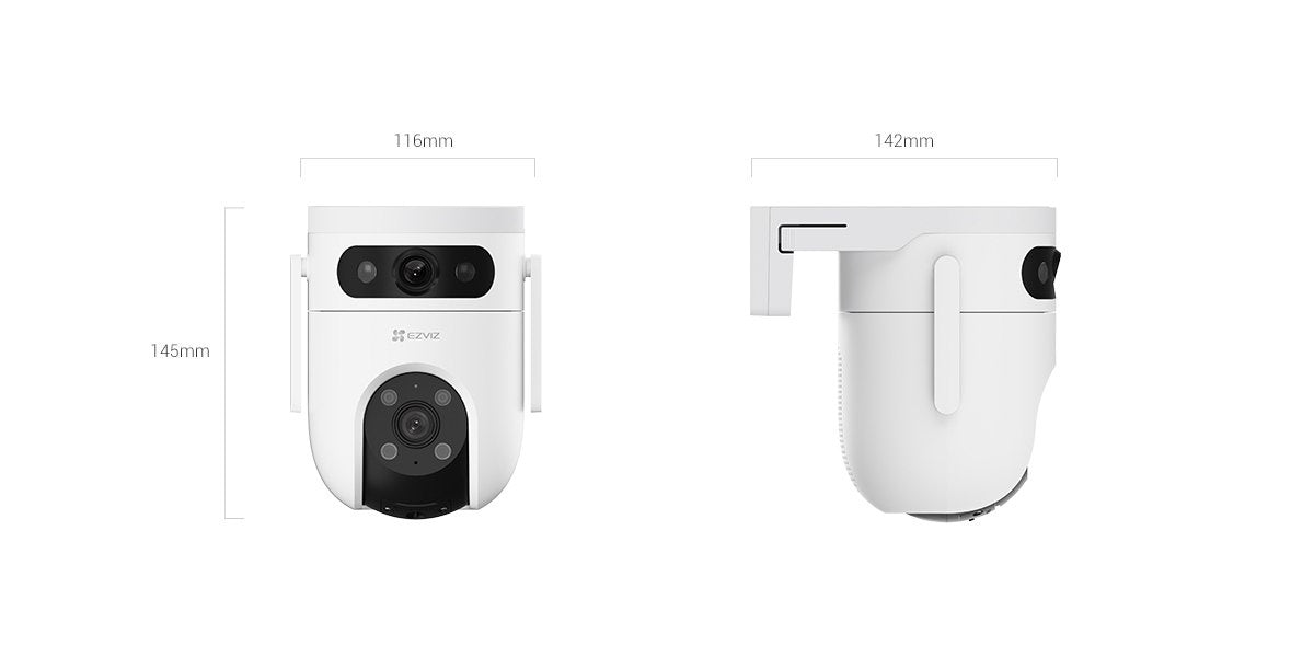 Camara Wifi Ezviz H9c Dual (5+5MP) 3K