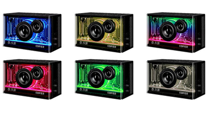 Parlante Edifier QD35 blanco bluetooth RGB