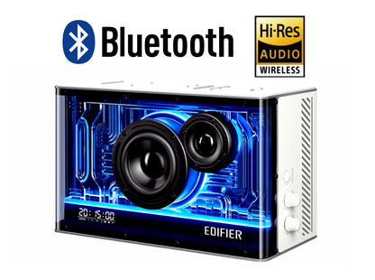 Parlante Edifier QD35 blanco bluetooth RGB
