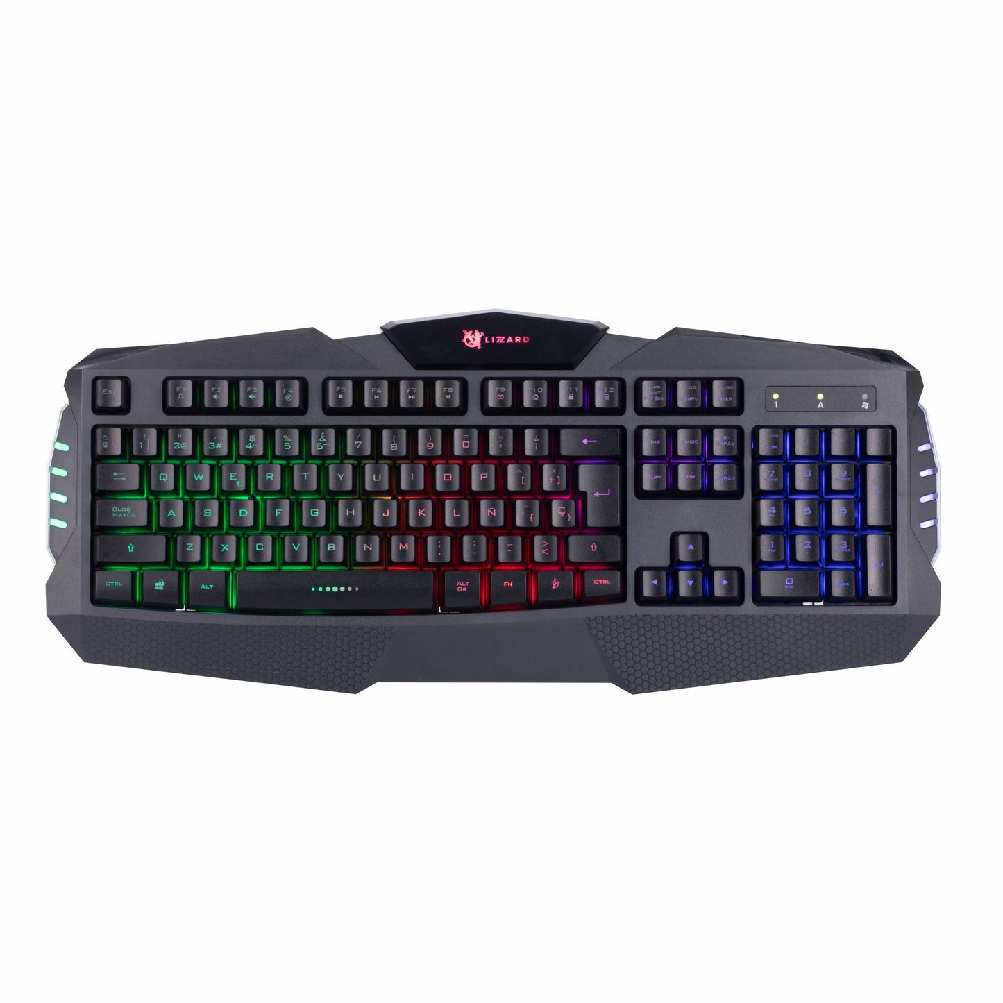 Teclado X-Lizzard gamer RGB en español usb