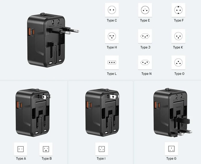 Cargador / Adaptador Universal Unitek 20W