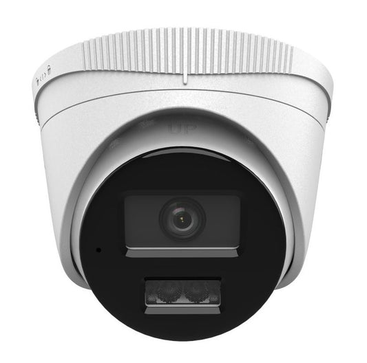 Camara HiLook IP 4MP Smart Hybrid Light domo exterior