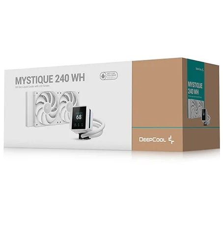 Cooler Liquido DeepCool Mystique 240 blanco