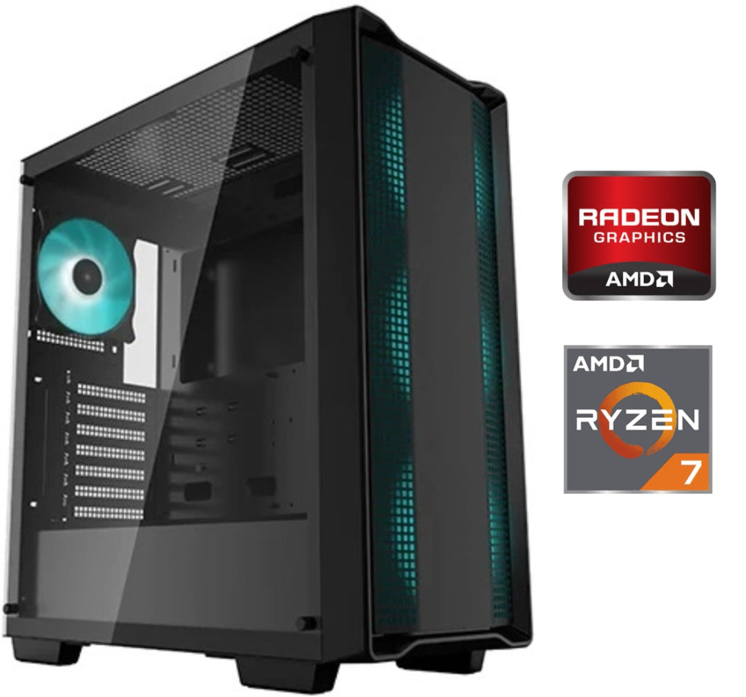 Equipo Gamer Ryzen 7 5700G, 16GB, 1TB NVMe, Graficos Radeon