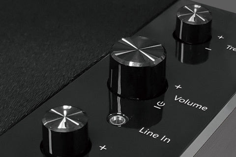 Parlante Genius SW-2.1 350 madera