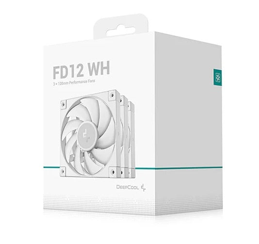 Fans Deepcool FD12 Blancos 3 en 1
