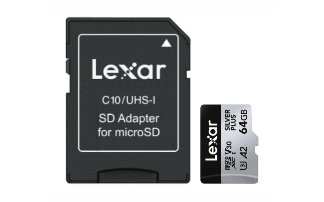Memoria microSDXC Lexar Pro 64GB Silver Plus